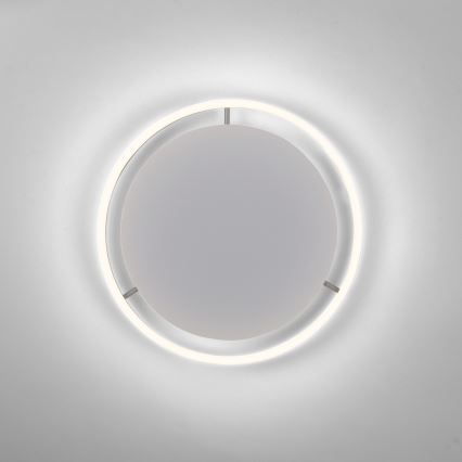 Leuchten Direkt 15391-95 - LED Prigušiva stropna svjetiljka RITUS LED/20W/230V mat krom