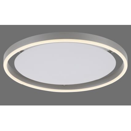 Leuchten Direkt 15391-95 - LED Prigušiva stropna svjetiljka RITUS LED/20W/230V mat krom