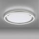 Leuchten Direkt 15392-95 - LED Prigušiva stropna svjetiljka RITUS LED/30W/230V krom