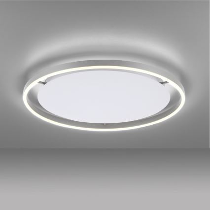 Leuchten Direkt 15392-95 - LED Prigušiva stropna svjetiljka RITUS LED/30W/230V mat krom