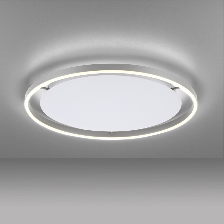 Leuchten Direkt 15392-95 - LED Prigušiva stropna svjetiljka RITUS LED/30W/230V mat krom