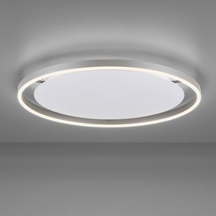 Leuchten Direkt 15392-95 - LED Prigušiva stropna svjetiljka RITUS LED/30W/230V mat krom