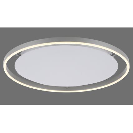 Leuchten Direkt 15392-95 - LED Prigušiva stropna svjetiljka RITUS LED/30W/230V mat krom