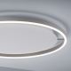 Leuchten Direkt 15392-95 - LED Prigušiva stropna svjetiljka RITUS LED/30W/230V krom