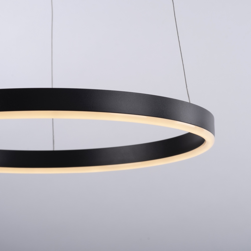 Leuchten Direkt 15393-13 - LED luster na sajli s mogućnošću prigušivanja RITUS LED/23,5W/230V crna