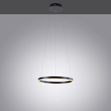 Leuchten Direkt 15393-13 - LED Prigušivi luster na sajli RITUS LED/20W/230V crna