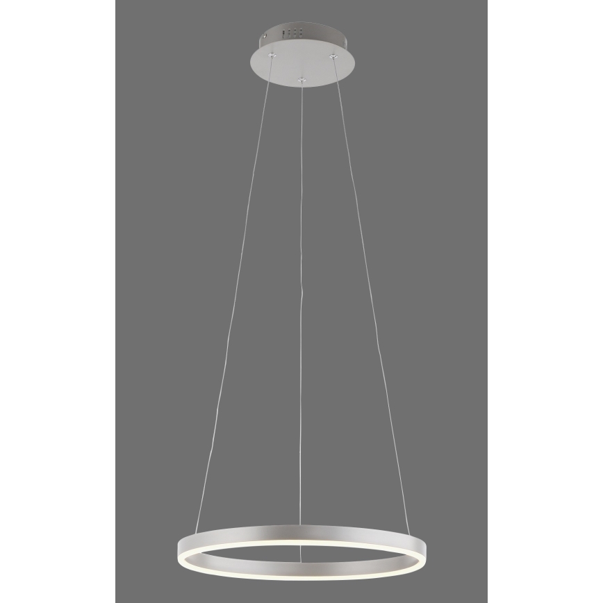 Leuchten Direkt 15393-95 - LED Prigušivi luster na sajli RITUS LED/20W/230V mat krom