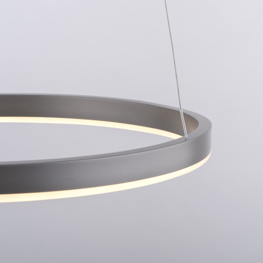 Leuchten Direkt 15393-95 - LED Prigušivi luster na sajli RITUS LED/20W/230V mat krom