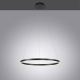 Leuchten Direkt 15394-13 - LED Prigušivi luster na sajli RITUS LED/30W/230V crna