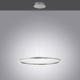 Leuchten Direkt 15394-95 - LED Prigušivi luster na sajli RITUS LED/30W/230V krom