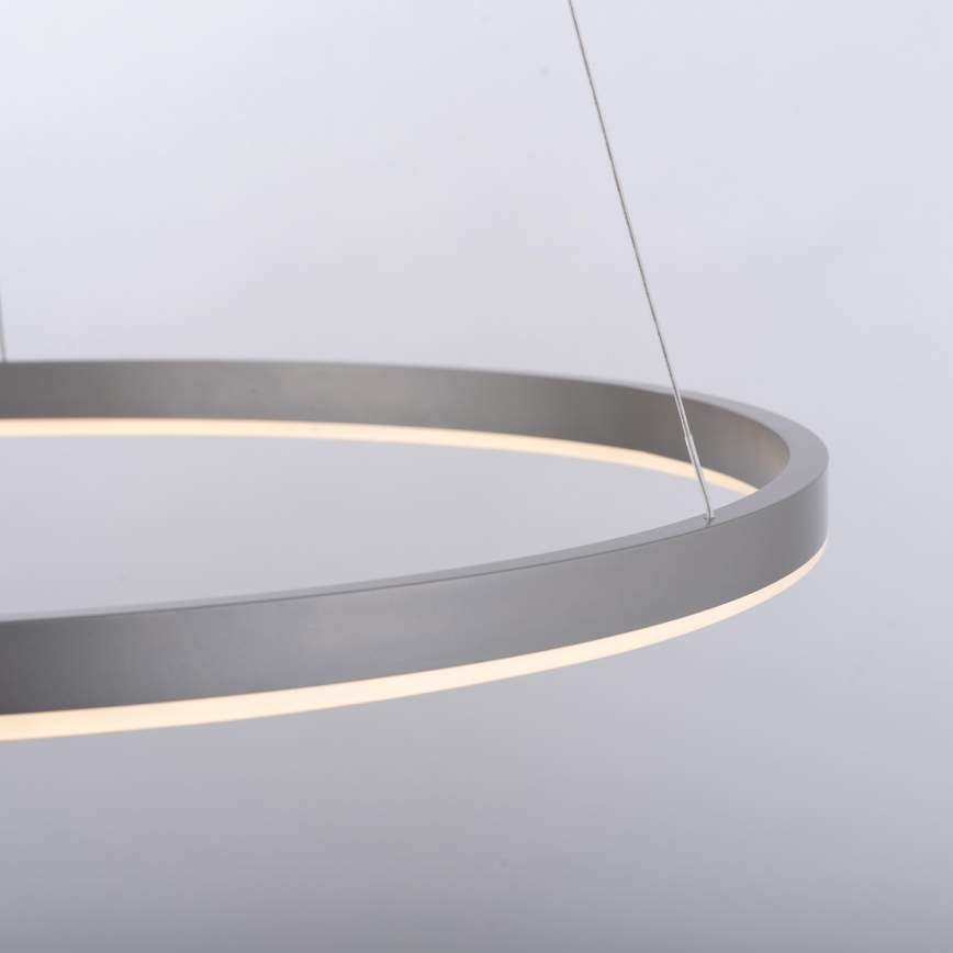 Leuchten Direkt 15394-95 - LED Prigušivi luster na sajli RITUS LED/30W/230V mat krom