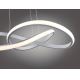 Leuchten Direkt 15402-95 - LED Prigušivi luster na sajli MARIA LED/25W/230V mat krom