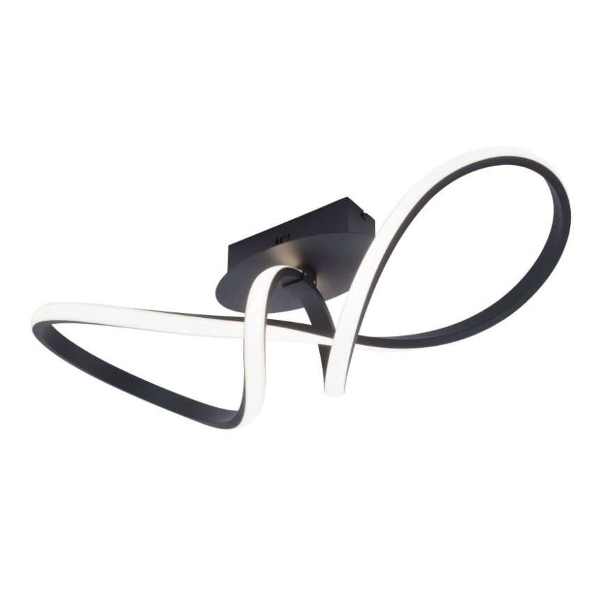 Leuchten Direkt 15403-18 - LED Prigušivi nadgradni luster MARIA LED/16W/230V crna