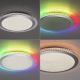 Leuchten Direkt 15411-21- LED RGB Prigušiva stropna svjetiljka CYBA LED/26W/230V