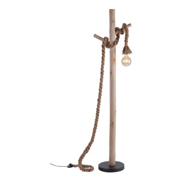 Leuchten Direkt 15484-18 - Stajaća lampa ROPE 1xE27/15W/230V
