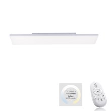Leuchten Direkt 15553-16 - LED Prigušiva stropna svjetiljka CANVAS LED/20W/230V + daljinsko upravljanje