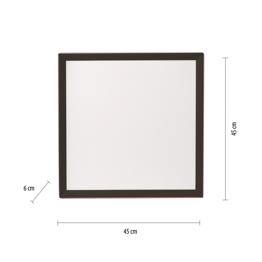 Leuchten Direkt 15556-18 - LED RGBW Prigušiva stropna svjetiljka GALACTICA LED/32W/230V 2700-5000K + daljinski upravljač