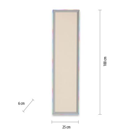 Leuchten Direkt 15557-16 - LED RGB Prigušiva stropna svjetiljka GALACTICA LED/40W/230V + daljinski upravljač