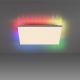 Leuchten Direkt 15561-16 - LED RGB Prigušiva stropna svjetiljka CONRAD LED/27W/230V + daljinski upravljač