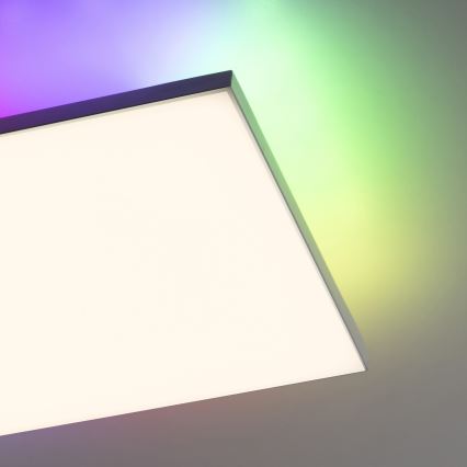 Leuchten Direkt 15561-16 - LED RGB Prigušiva stropna svjetiljka CONRAD LED/27W/230V + daljinski upravljač