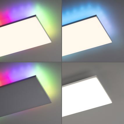 Leuchten Direkt 15562-16 - LED RGB Prigušiva stropna svjetiljka CONRAD LED/35W/230V + daljinski upravljač