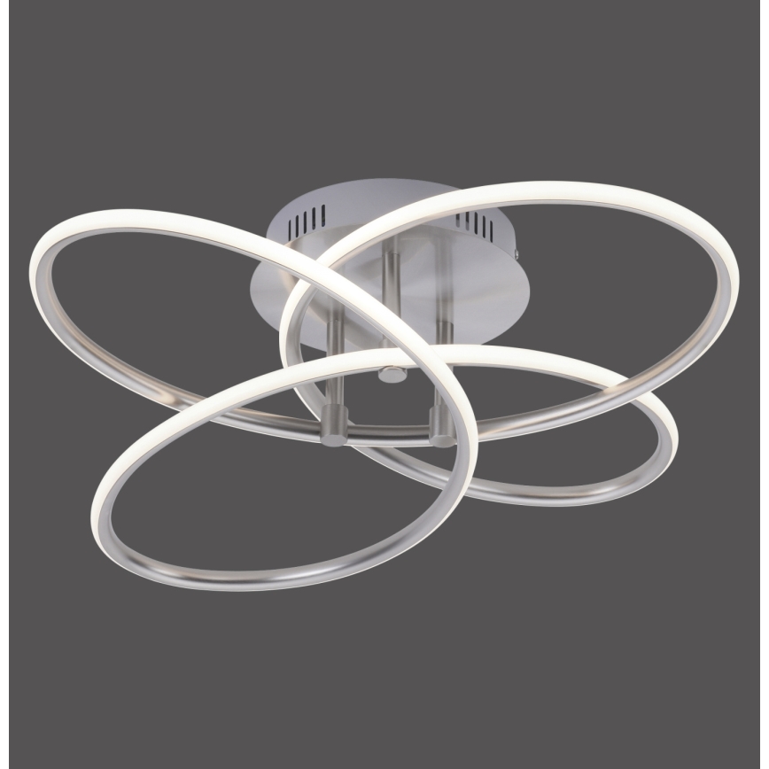 Leuchten Direkt 15660-55 - LED Prigušivi nadgradni luster NODE LED/27W/230V