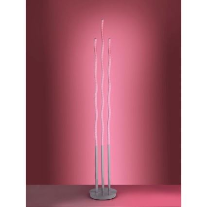 Leuchten Direkt 16268-55 - LED RGB Prigušiva podna lampa WAVE LED/31W/230V + daljinski upravljač