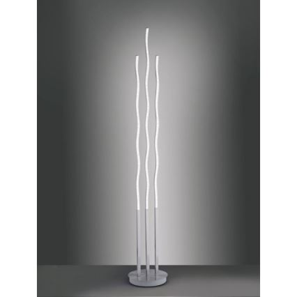 Leuchten Direkt 16268-55 - LED RGB Prigušiva podna lampa WAVE LED/31W/230V + daljinski upravljač