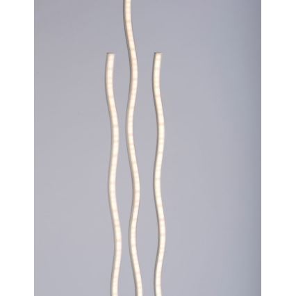 Leuchten Direkt 16268-55 - LED RGB Prigušiva podna lampa WAVE LED/31W/230V + daljinski upravljač