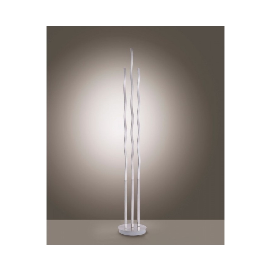 Leuchten Direkt 16268-55 - LED RGB Prigušiva podna lampa WAVE LED/31W/230V + daljinski upravljač