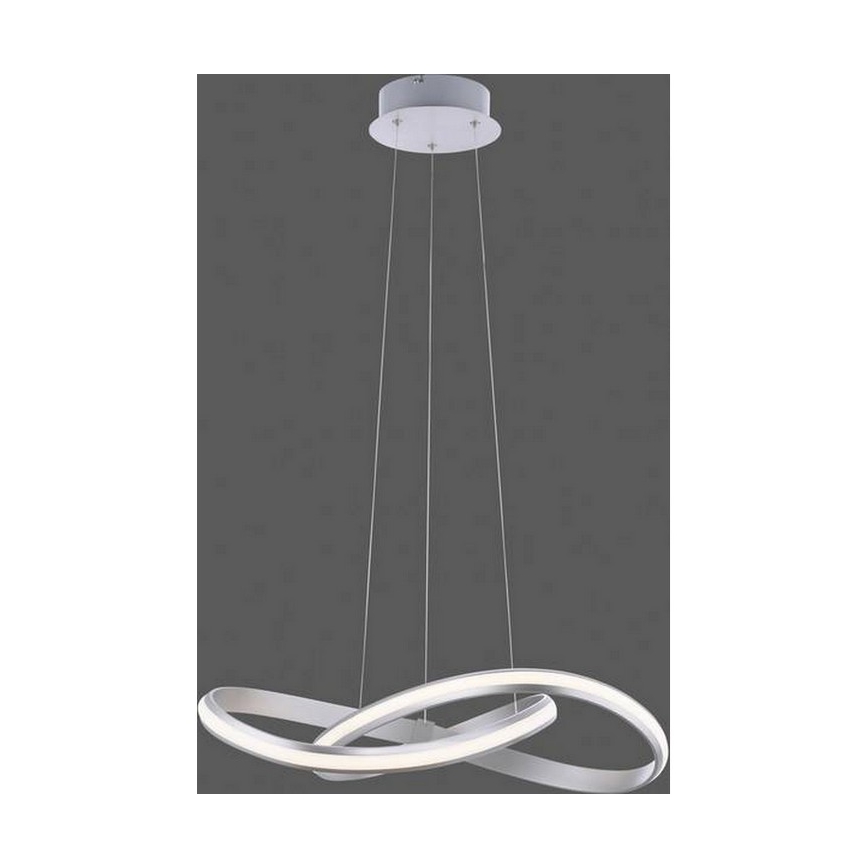 Leuchten Direkt 18432-55 - LED RGB prigušivač luster na užetu MELINDA LED/28W/230V + daljinski upravljač
