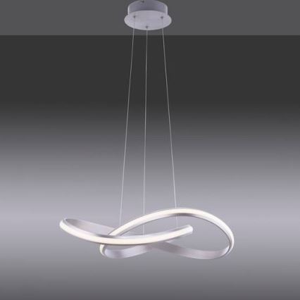 Leuchten Direkt 18432-55 - LED RGB prigušivač luster na užetu MELINDA LED/28W/230V + daljinski upravljač