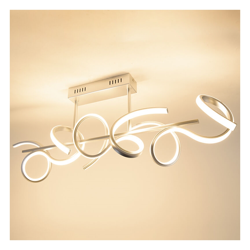 Leuchten Direkt 19032-21 - LED Prigušivi ugradbeni luster CURLS LED/25,8W/230V