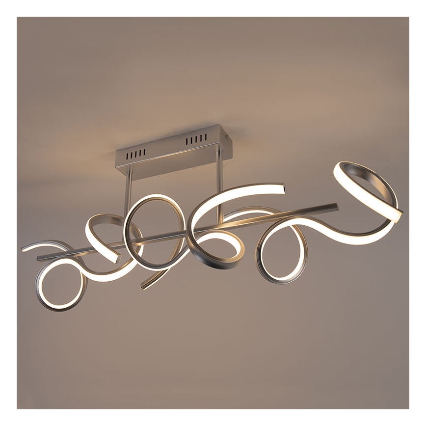 Leuchten Direkt 19032-21 - LED Prigušivi ugradbeni luster CURLS LED/25,8W/230V