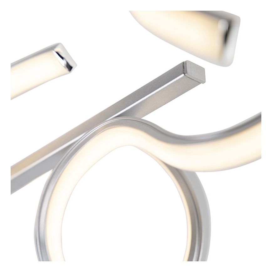 Leuchten Direkt 19032-21 - LED Prigušivi ugradbeni luster CURLS LED/25,8W/230V