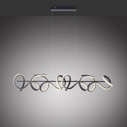 Leuchten Direkt 19033-18 - LED Prigušivi luster na sajli CURLS 4xLED/10,2W/230V