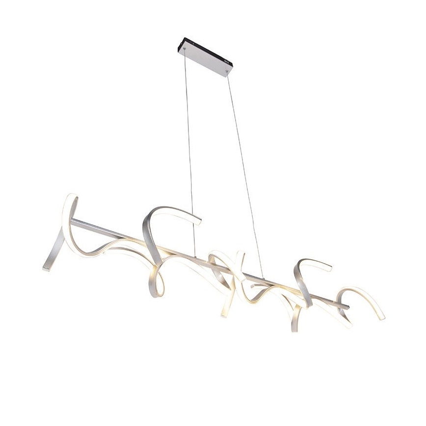 Leuchten Direkt 19033-21 - LED prigušivački luster na užetu CURLS LED/40,8W/230V