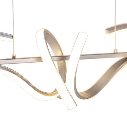 Leuchten Direkt 19033-21 - LED prigušivački luster na užetu CURLS LED/40,8W/230V