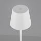 Leuchten Direkt 19250-16 - LED Vanjska prigušiva punjiva stolna lampa EURIA LED/3W/5V IP54 bijela
