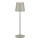 Leuchten Direkt 19250-40 - LED Vanjska prigušiva punjiva stolna lampa EURIA LED/3W/5V 2600 mAh IP54 siva