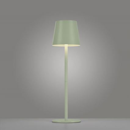 Leuchten Direkt 19250-43 - LED vanjska punjiva stolna lampa s prigušivanjem EURIA LED/3W/5V IP54 zelena