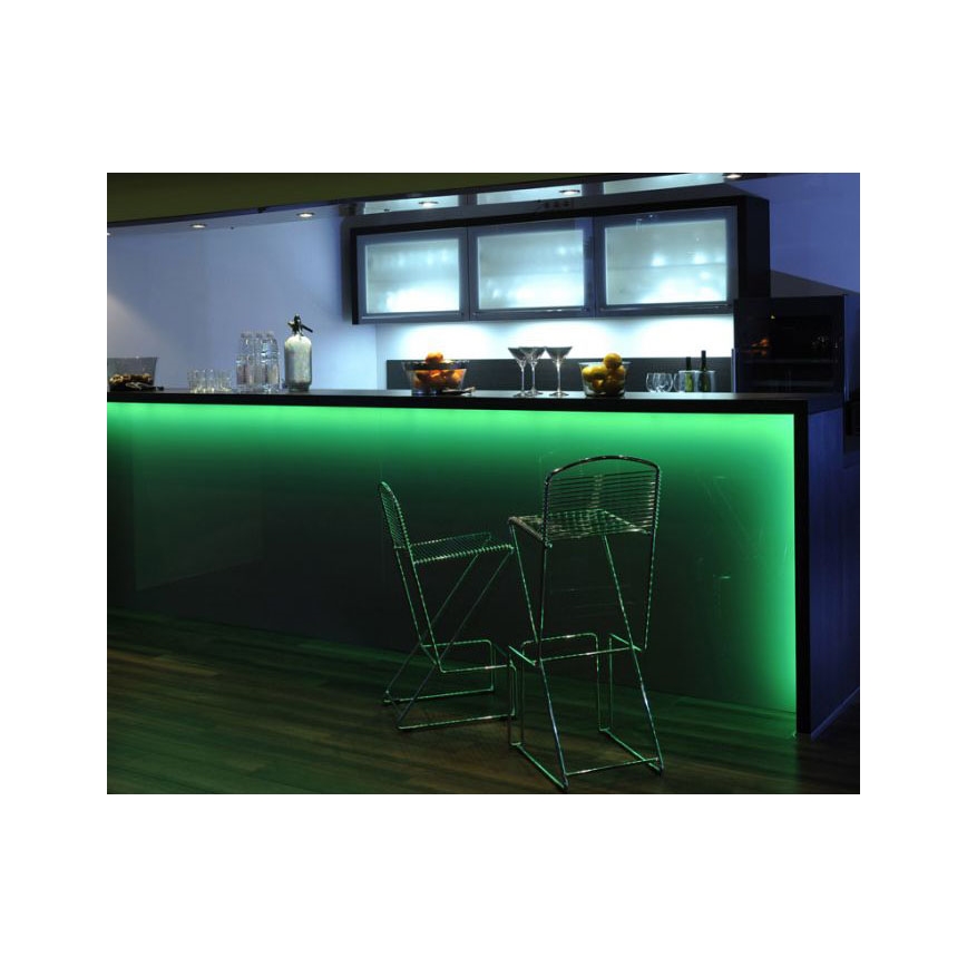 Leuchten Direkt 81209-70 - LED RGB Prigušiva traka TEANIA 3m 16,2W/12/230V + daljinski upravljač