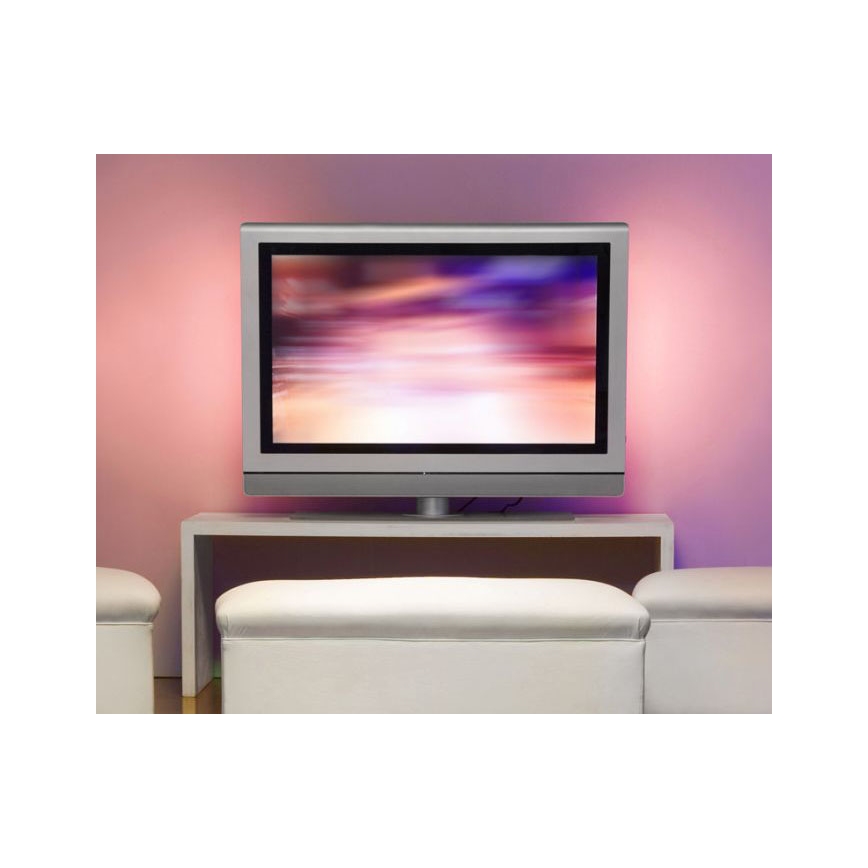 Leuchten Direkt 81209-70 - LED RGB Prigušiva traka TEANIA 3m 16,2W/12/230V + daljinski upravljač