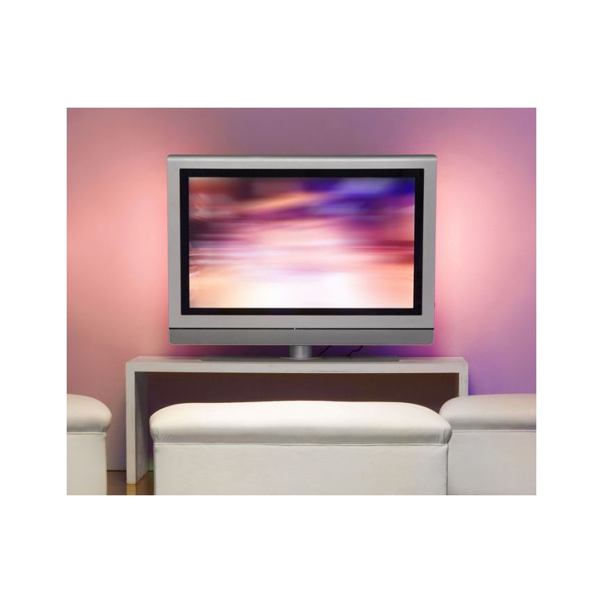 Leuchten Direkt 81215-70 - LED RGB Prigušiva traka TEANIA 5m LED/19W/12/230V + daljinski upravljač