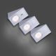 Leuchten Direkt 84111-55-3 - SET 3x LED Osvjetljenje za namještaj sa senzorom THEO LED/3,6W/230V