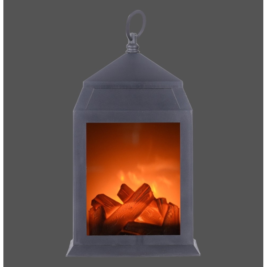 Leuchten Direkt 86220-18 - LED Dekorativni fenjer CHIMNEY LED/0,6W/3xAAA