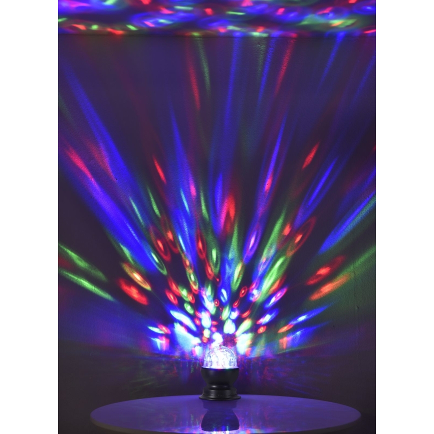 Leuchten Direkt 98035-18 - LED RGB Stolna lampa DISCO LED/3W/230V