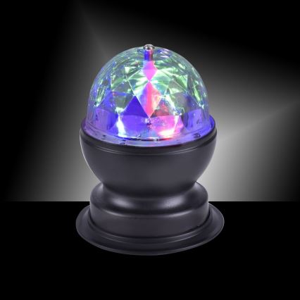 Leuchten Direkt 98035-18 - LED RGB Stolna lampa DISCO LED/3W/230V