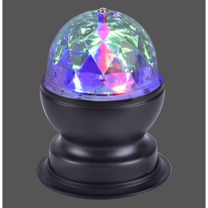 Leuchten Direkt 98035-18 - LED RGB Stolna lampa DISCO LED/3W/230V