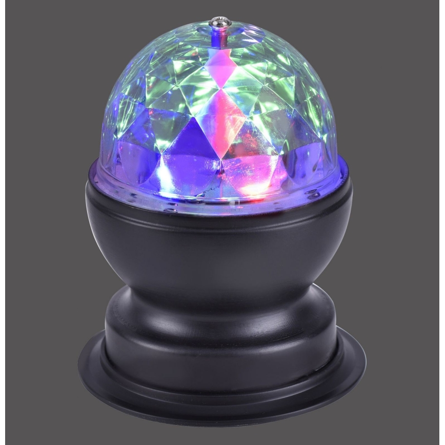 Leuchten Direkt 98035-18 - LED RGB Stolna lampa DISCO LED/3W/230V